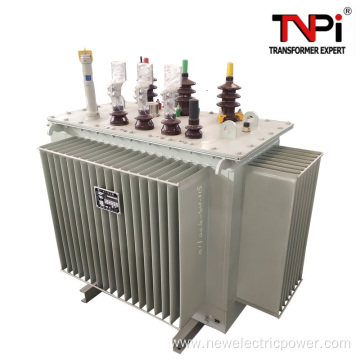 Outdoor low loss oil-immersed transformer 125KVA 160KVA